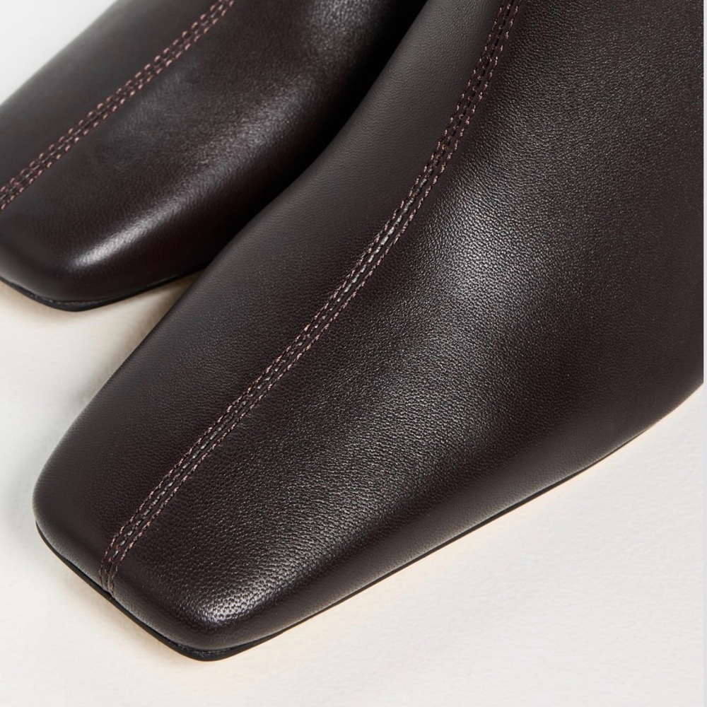 Tony Bianco Fantasy Dark Brown Chocolate Nappa Knee-High Leather Heel Boots - Picture 5 of 7
